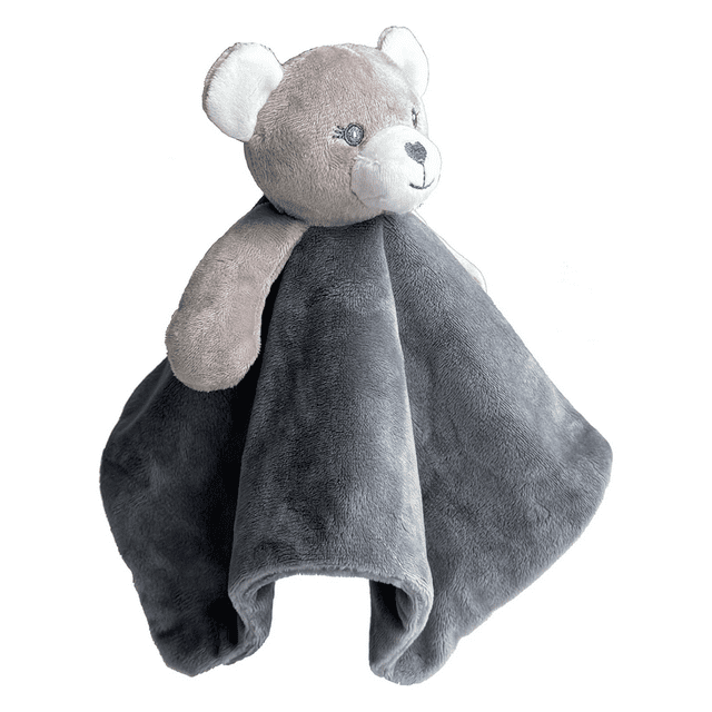 CREVENT Plush Ring Baby Security Blanket for Baby Boys and Girls, Baby shower Birthday Gift, Unisex, Ring Bear