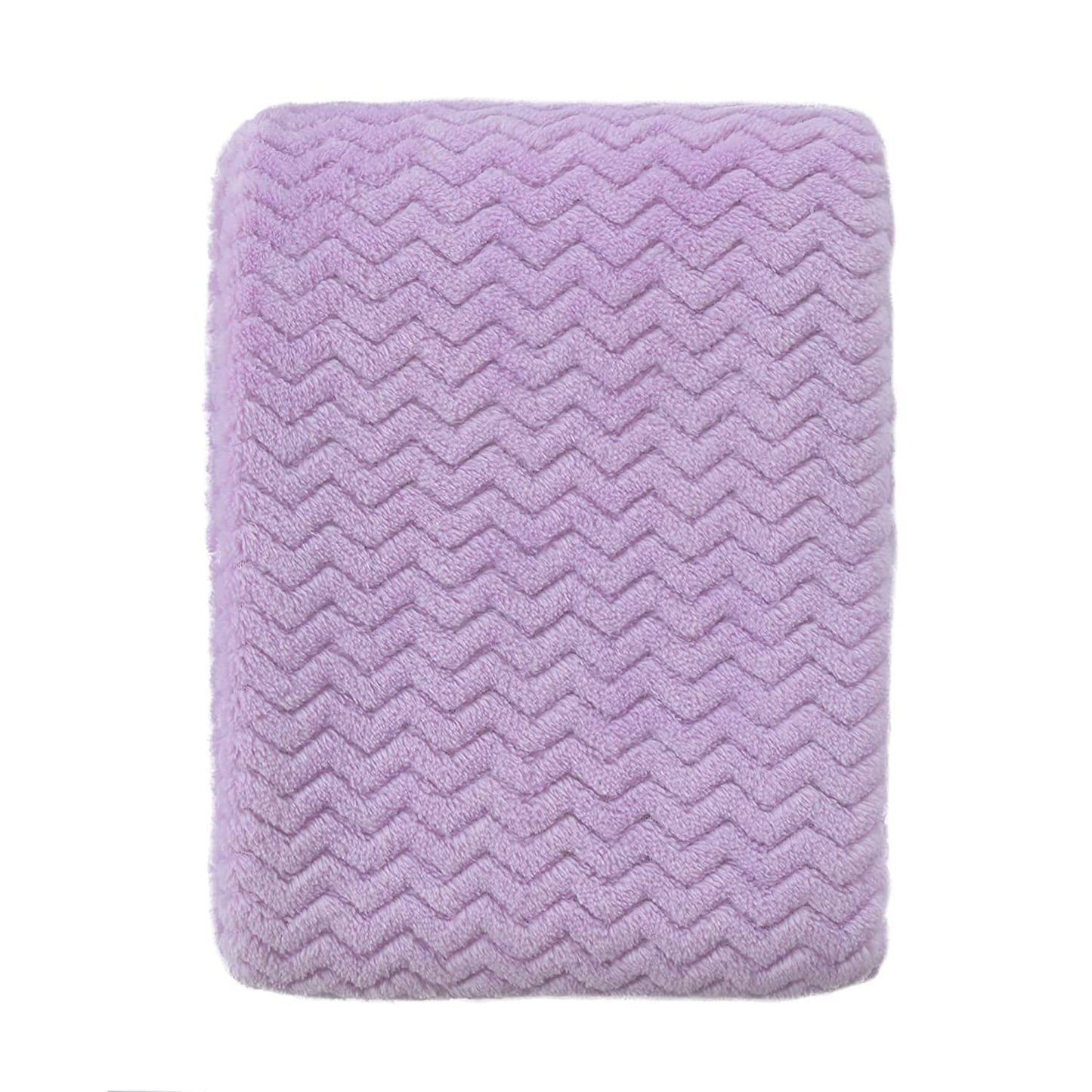 CREVENT 30''X40'' Cozy Fluffy Warm Fleece Infant Blanket for Girls & Boys Toddler Crib Cot Stroller - Wave lanveder