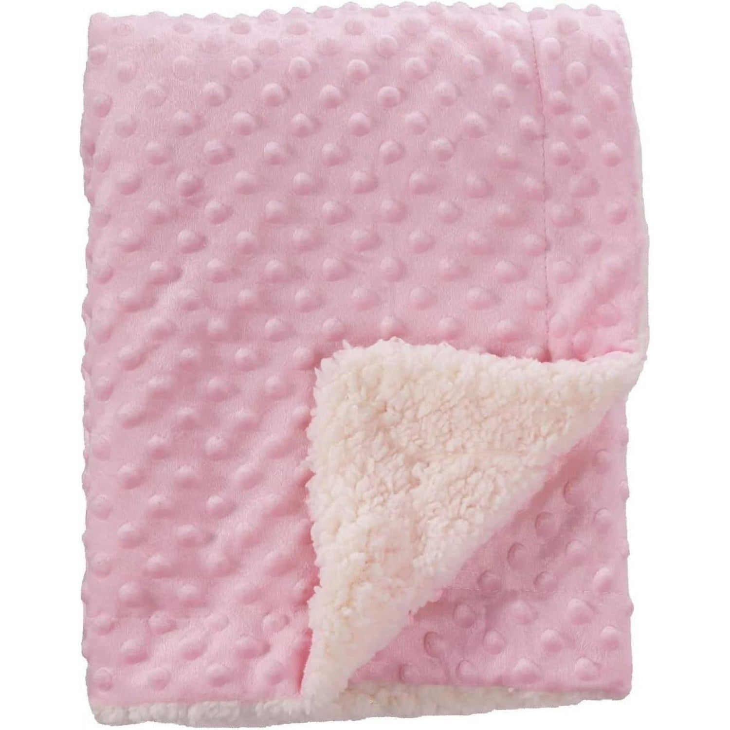 Plain Sherpa Baby Blanket