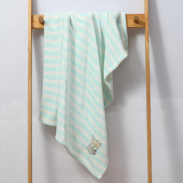 CREVENT 30''X40'' Cute Cozy Fluffy Warm Baby Blanket for Girls Boys Infants Toddlers' Bedding Crib Cot Stroller, Baby Shower Birthday Newborn's Gift - Racoon