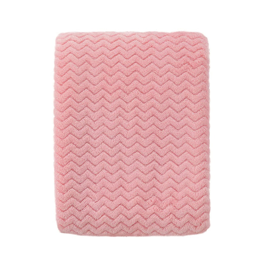 CREVENT 30''X40'' Cozy Fluffy Warm Fleece Infant Blanket for Girls & Boys Toddler Crib Cot Stroller - Pink
