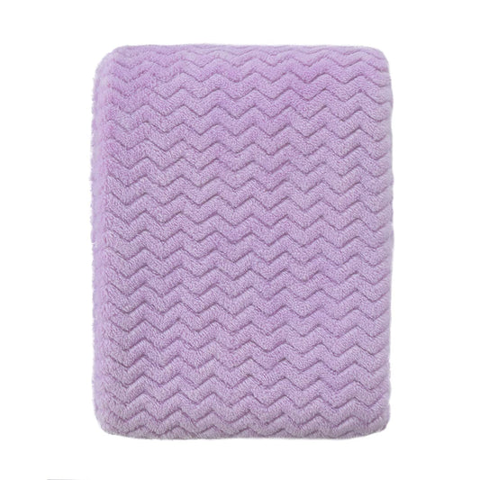 CREVENT 30''X40'' Cozy Fluffy Warm Fleece Infant Blanket for Girls & Boys Toddler Crib Cot Stroller - Wave lanveder