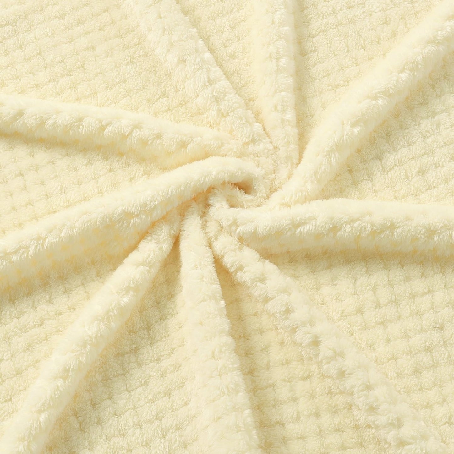 CREVENT 30''X40'' Cute Warm Baby Blanket for Girls Infants Toddlers' Bedding Crib Cot Stroller, Baby Shower Birthday Newborn's Gift, 75X100cm, Yellow Elephant